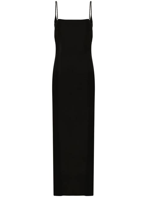 black gucci clothes|gucci sleeveless maxi dress.